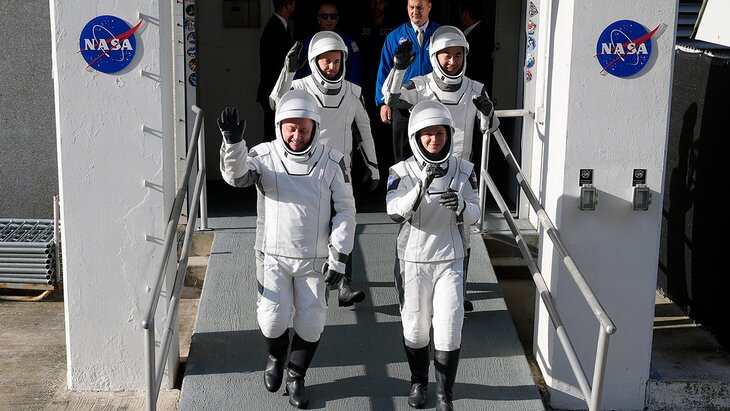 ������ ������ Crew-11 �������� �������� �� �����