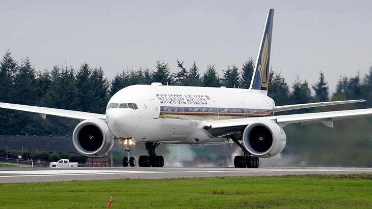 ����� ������������ �� ����� Singapore Airlines ��������� 70 �������