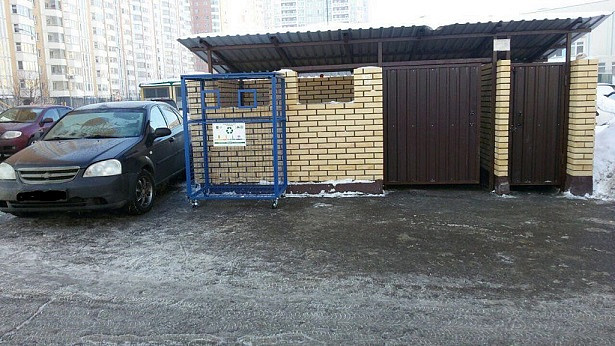 Контейнеры для раздельного сбора мусора установлены на четырёх площадках в Некрасовке 