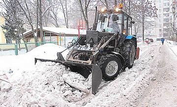 Коммунальщики района Люблино в ЮВАО подготовили технику для уборки снега к зиме